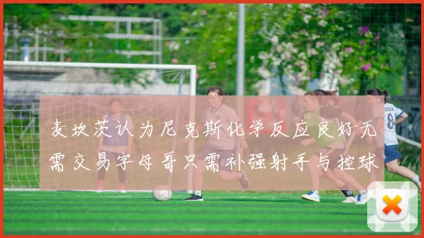 麦坎茨认为尼克斯化学反应良好无需交易字母哥只需补强射手与控球手